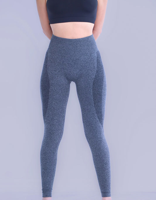 Storm Gray Seamless Contour Leggings