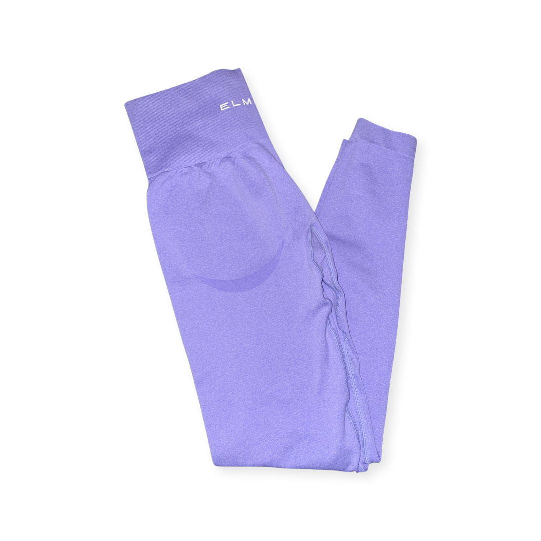Electric Lilac Purple Seamless Contour Leggings